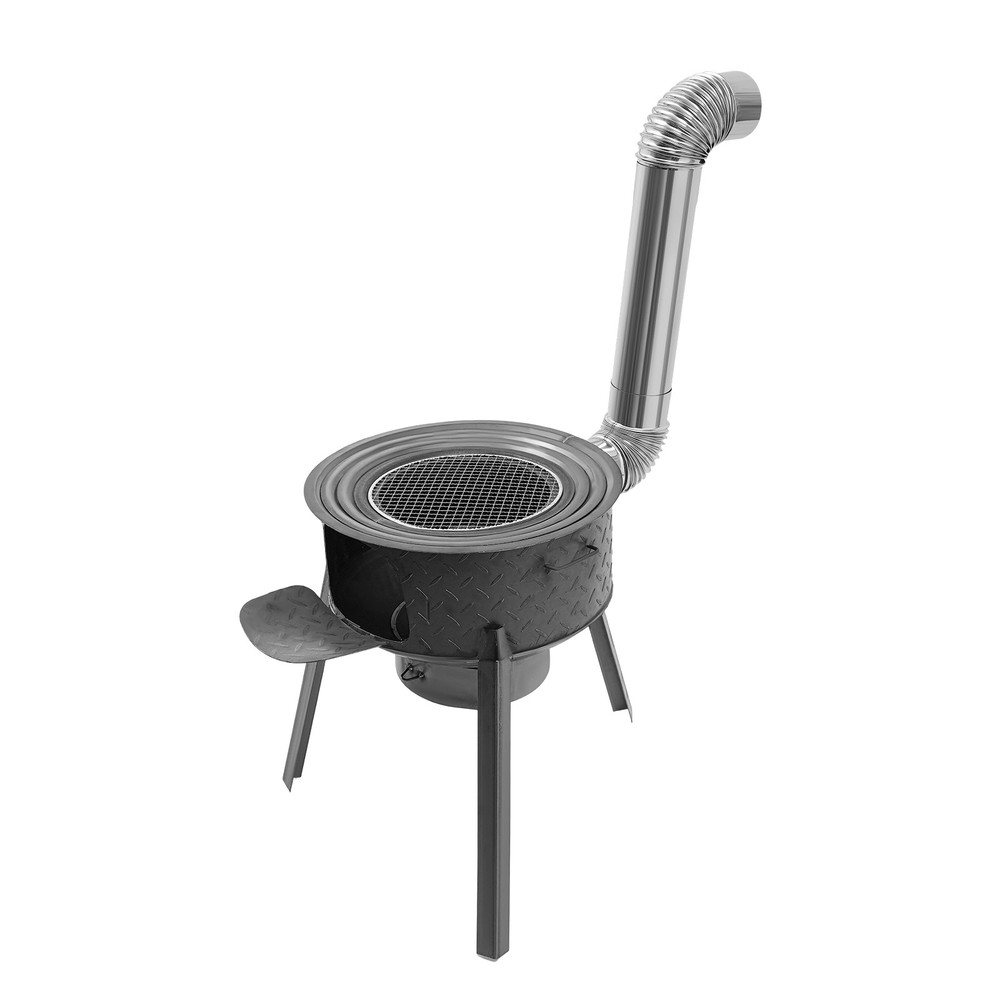 Wood Burning Stove Sets Multi-function Portable Outdoor Camping/BBQ Cooking Kits