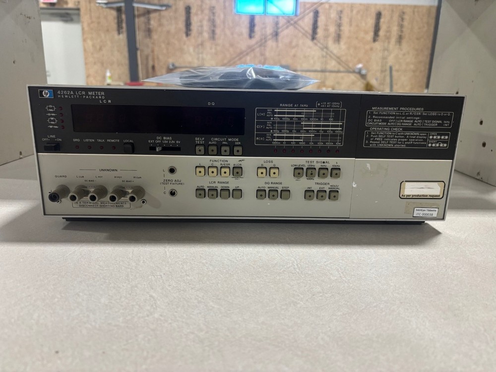 Hewlett Packard 4262 A LCR Meter