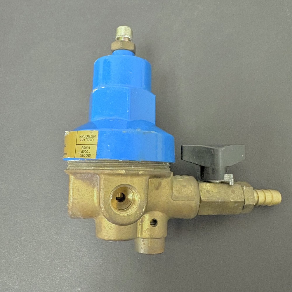 Draught Technologies Compressed Gas Regulator, Model 1000P, 2600 PSIG