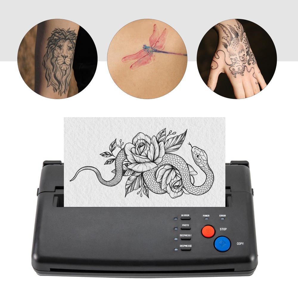 Tattoo Thermal Stencil Maker Tattoo Transfer Printer Machine A4 Printing
