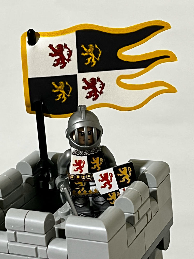 Custom Flags for Lego Castle and Medieval