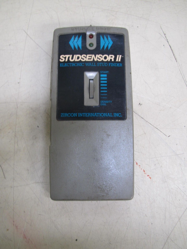 Vintage Zircon Studsensor II 2 Stud Finder (Tested / Works)