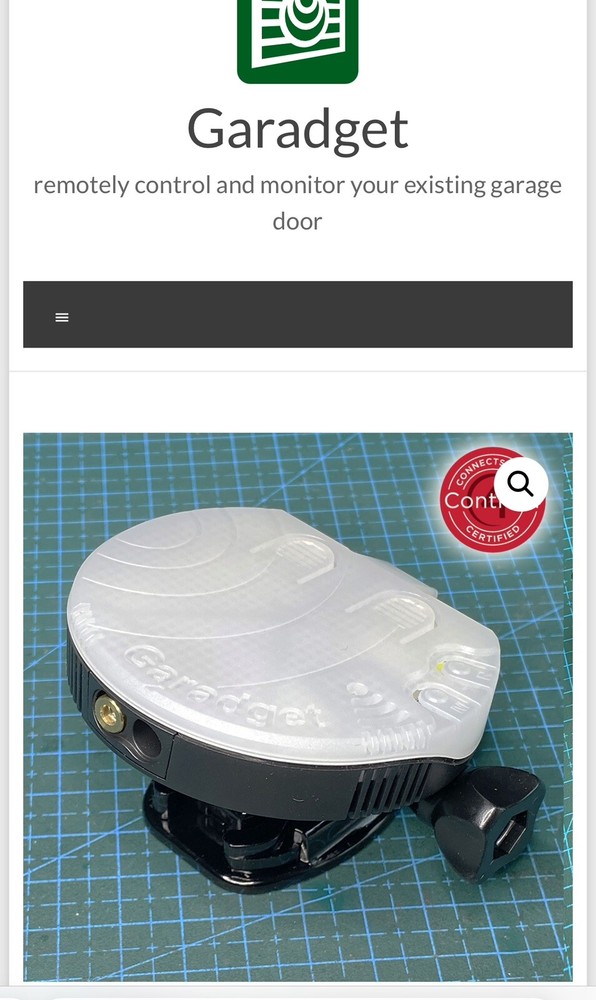 Garadget For Control 4 Integration