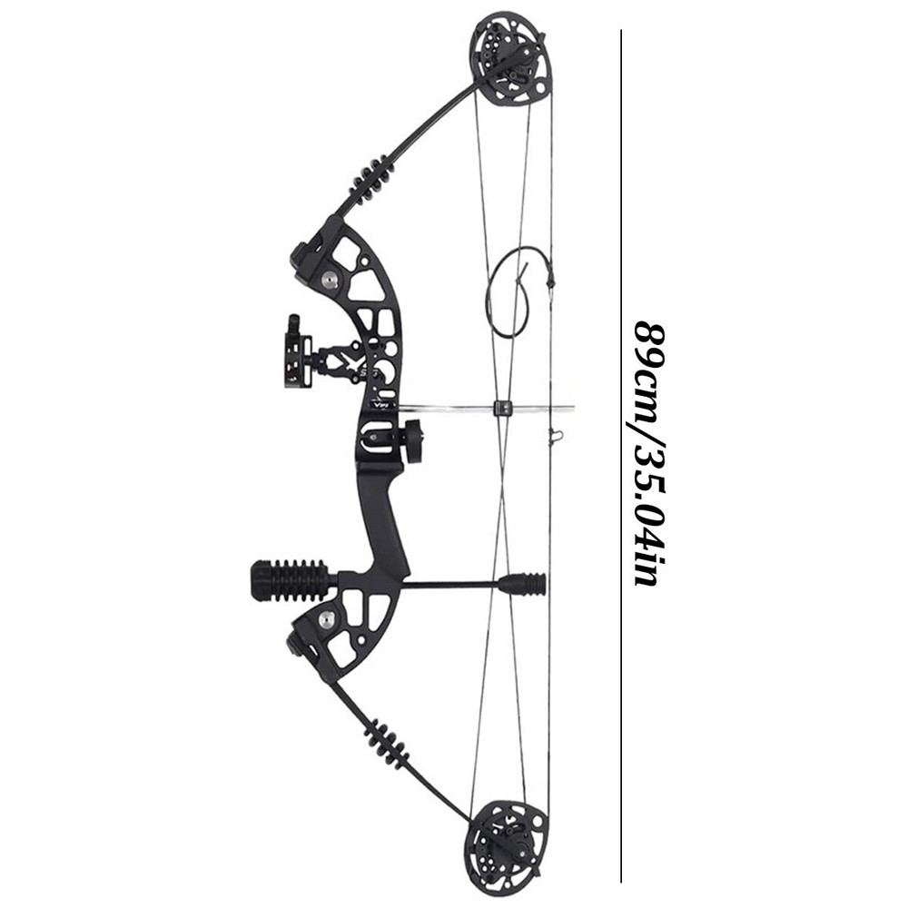 30-60lbs Adjustable Compound Bow Arrows Kit Archery Shooting Hunting Target Set