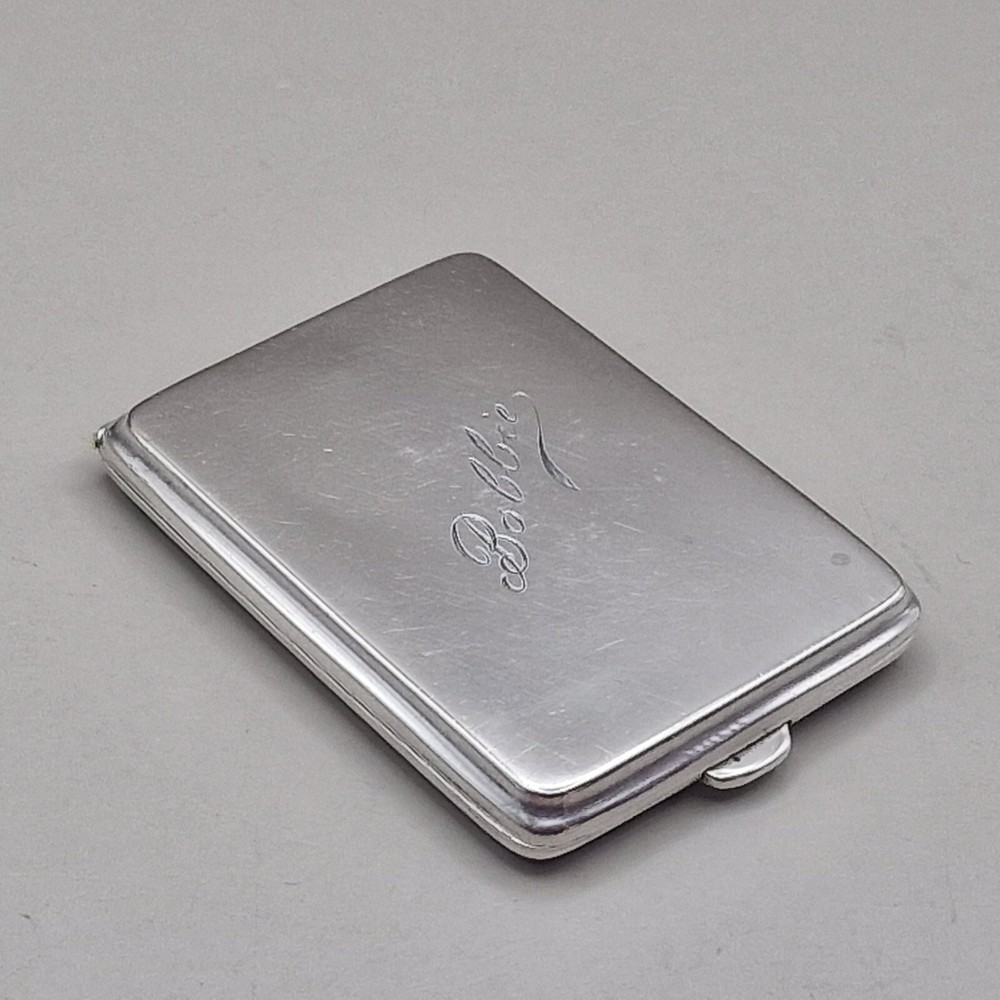 Sterling Silver Matchbook Case by D Bros 1928