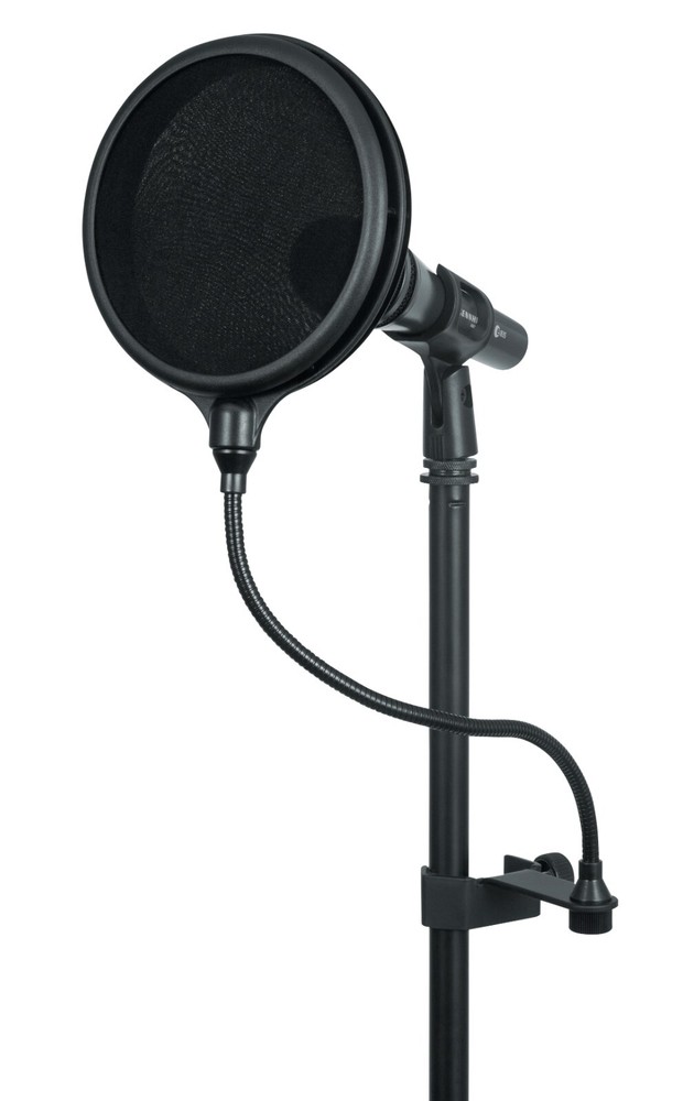 Gator Frameworks Split Level, Double Layered Pop Filter with Attachment Clamp