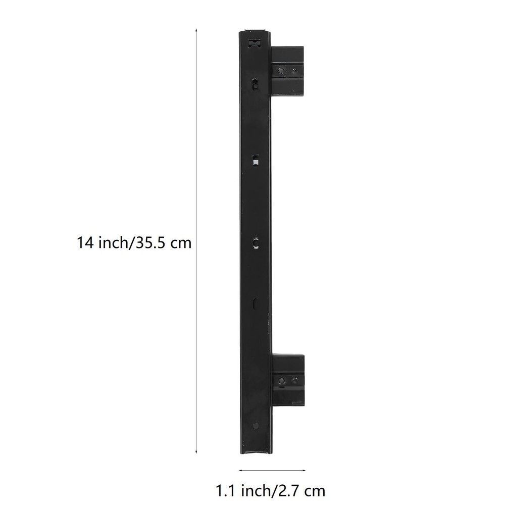 Veemoon 1 Under Desk Keyboard Rails Computer Accessories Adjustable Keyboard ...
