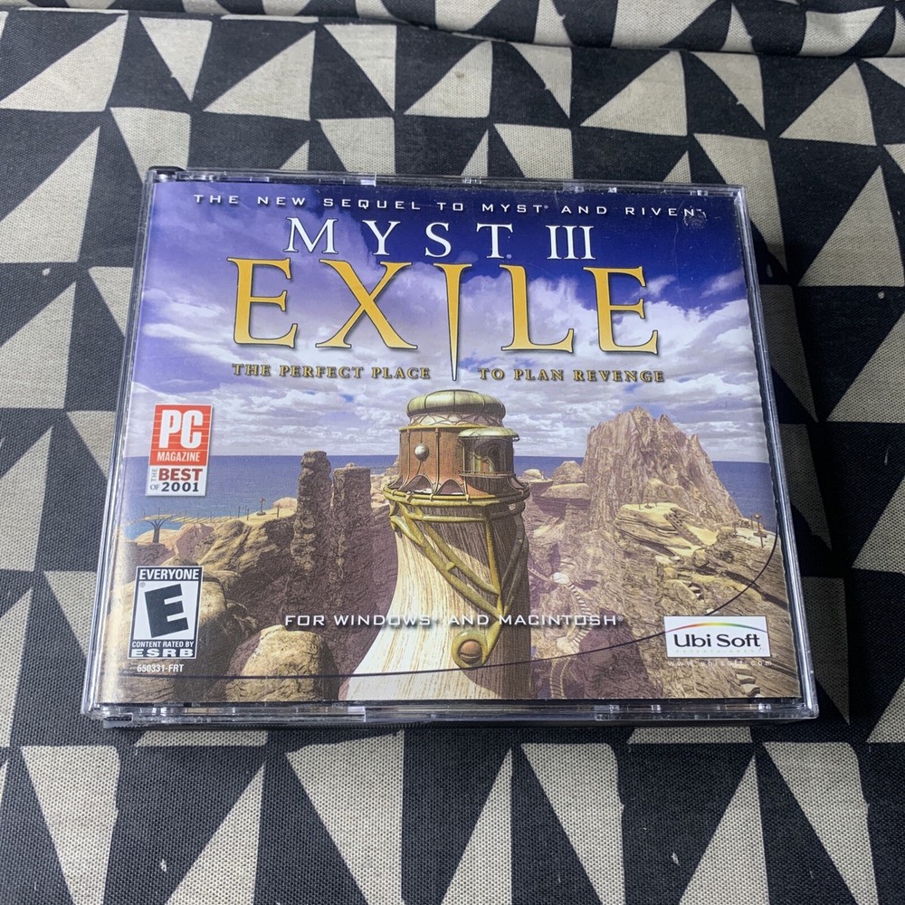 MYST III Exile PC CD-ROM 2001 Ubisoft