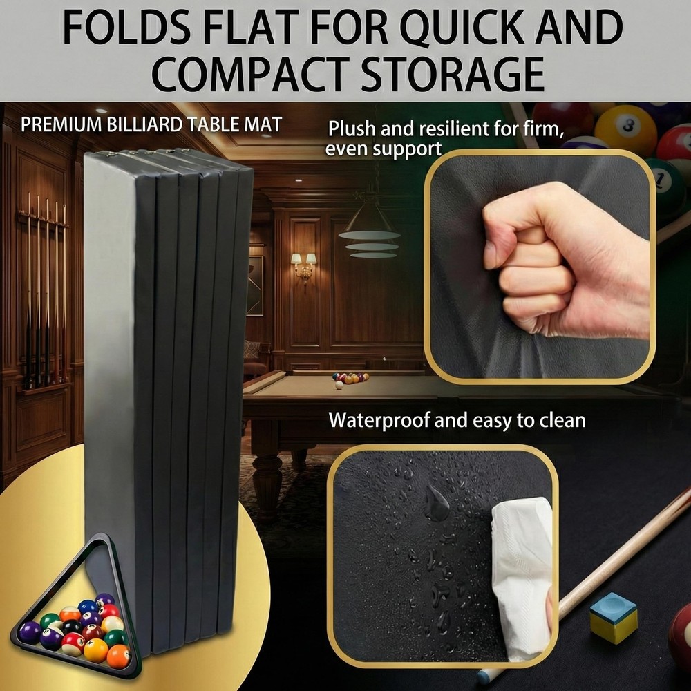 Billiard Pool Table Foam Insert for Conversion to Dining Table Cover