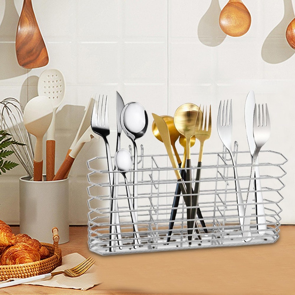 Silverware Holder Stainless Steel Silverware Holder And Cutlery Functional