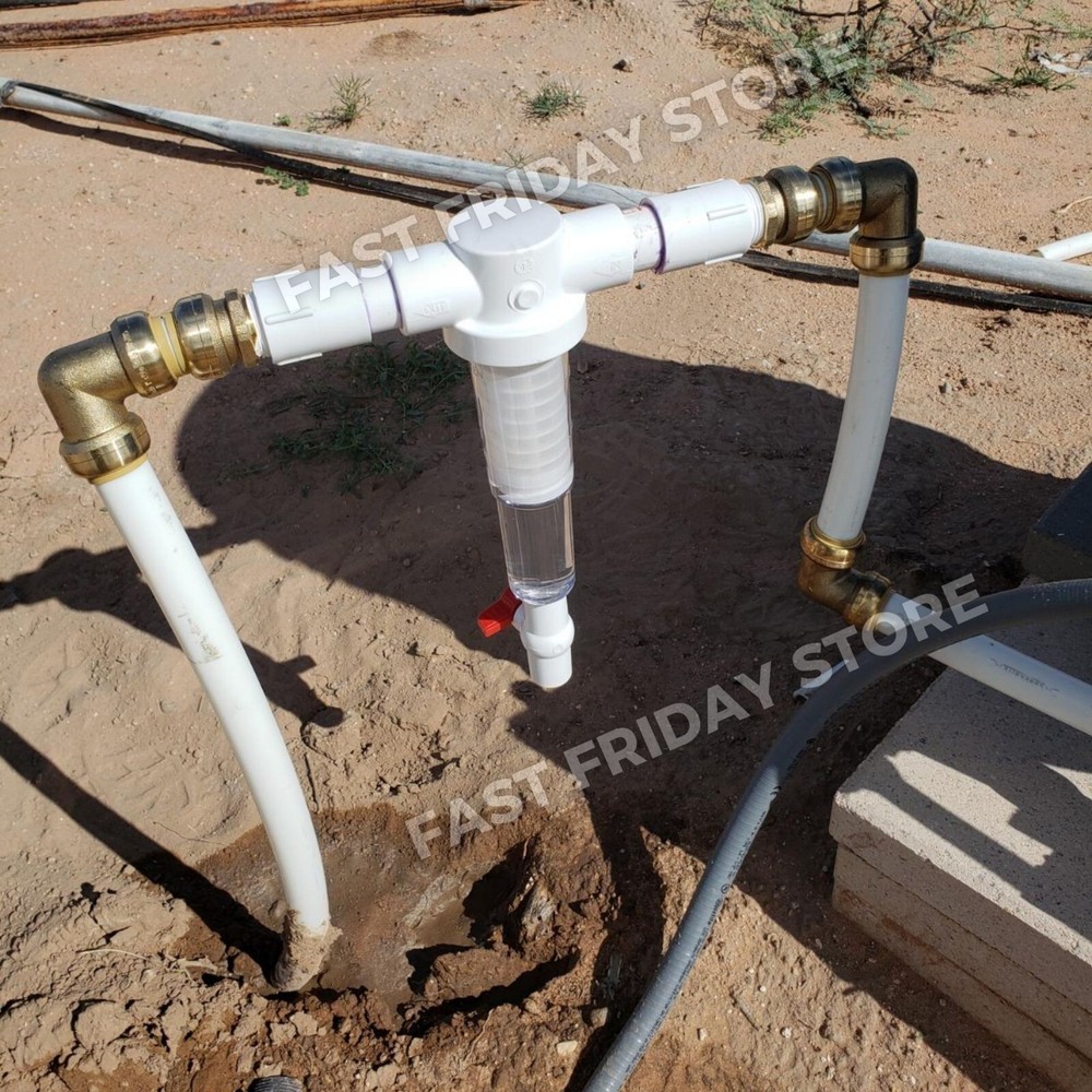 Heavy Sediment Trapper Separator Well Water Filter Remove Sand Large Particles