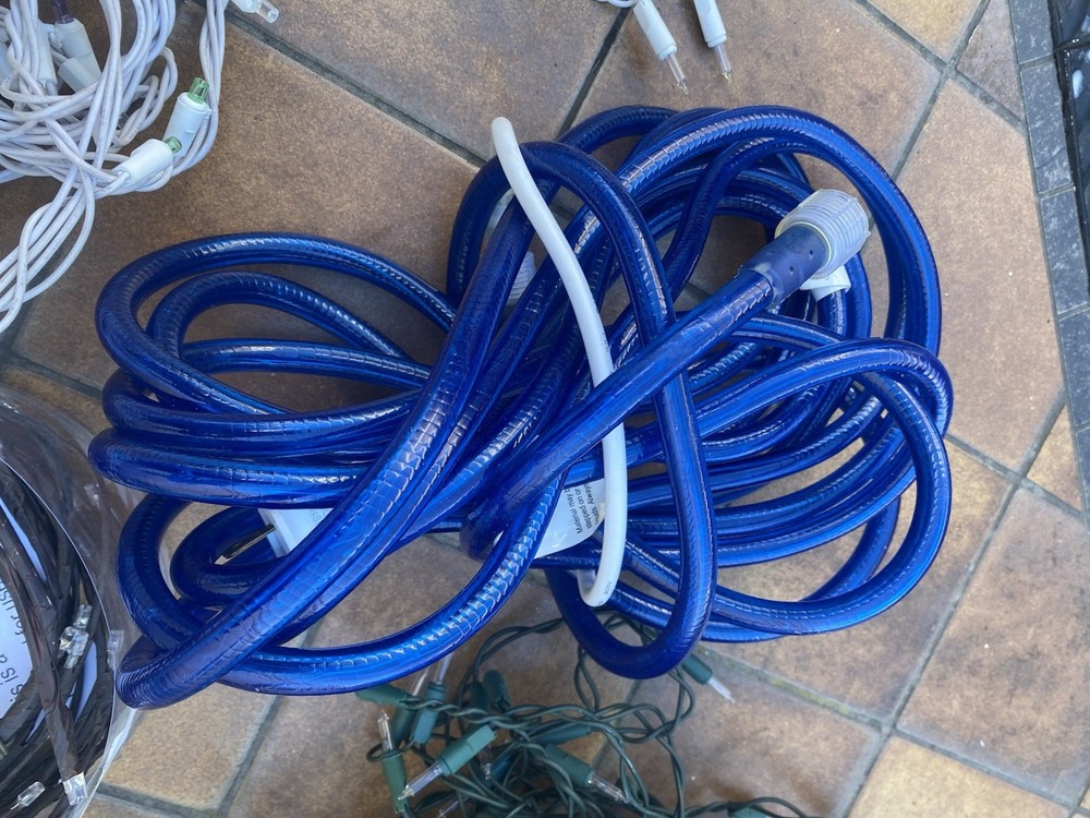 Assorted Christmas Lights ICICLES ROPE LED OUTDOORS AND MORE
