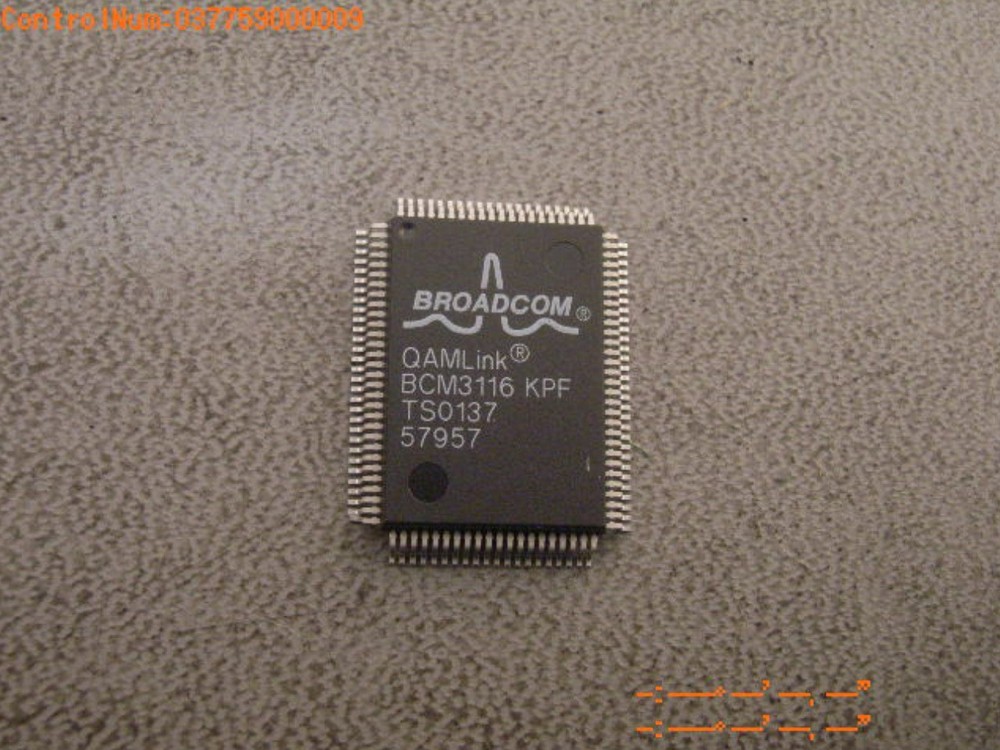 BCM3116KPF - BROADCOM - SPECIALTY TELECOM CIRCUIT, PQFP100 ( 5 pcs