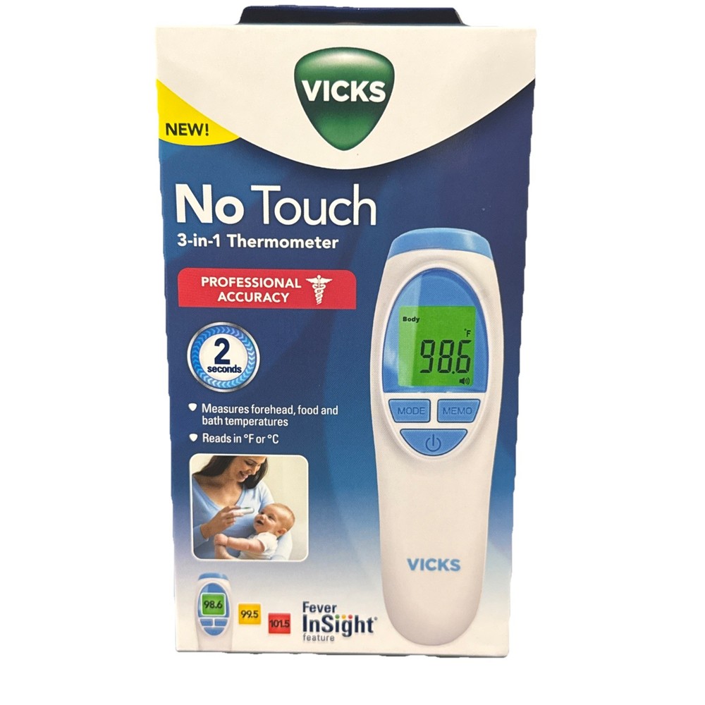 Vicks No-Touch 3-in-1 Thermometer