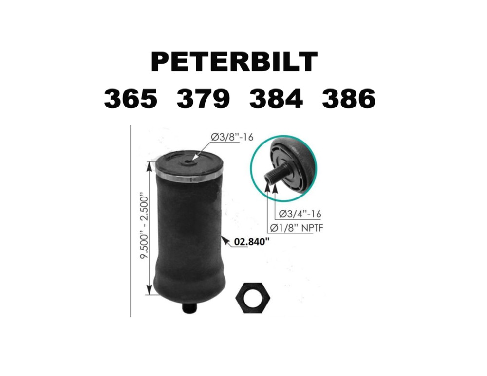 PETERBILT  CABIN AIR SPRING  #20-16754