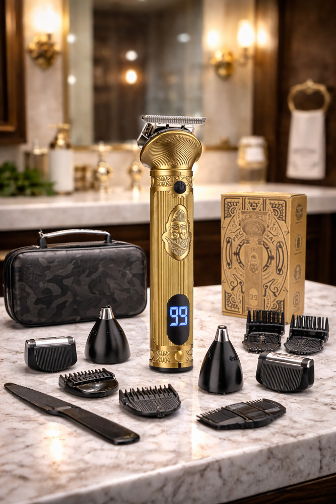 Beard Trimmer for Men, Electric Razor Shavers for Men w/Case