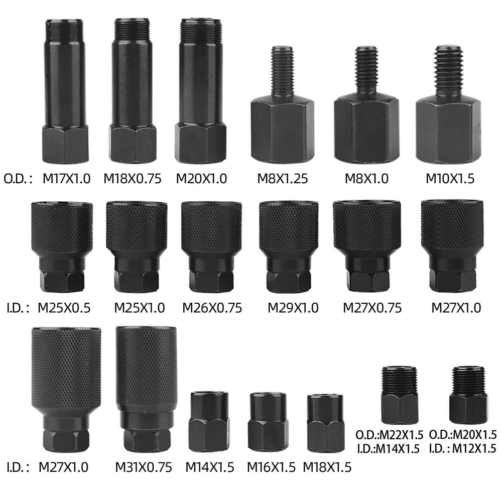 Pneumatic Injector Puller Diesel Injector Removal Extractor Tool Air Puller Kit