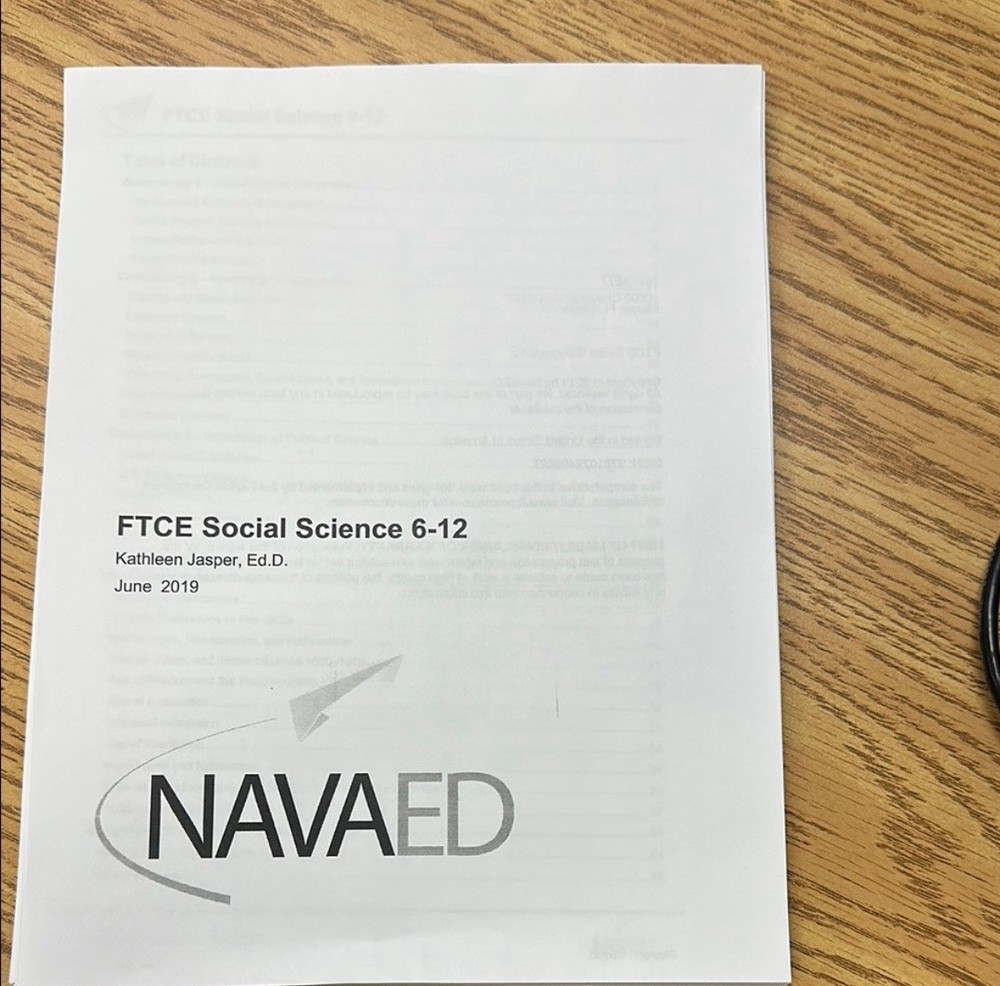 FTCE Social Science 6-12