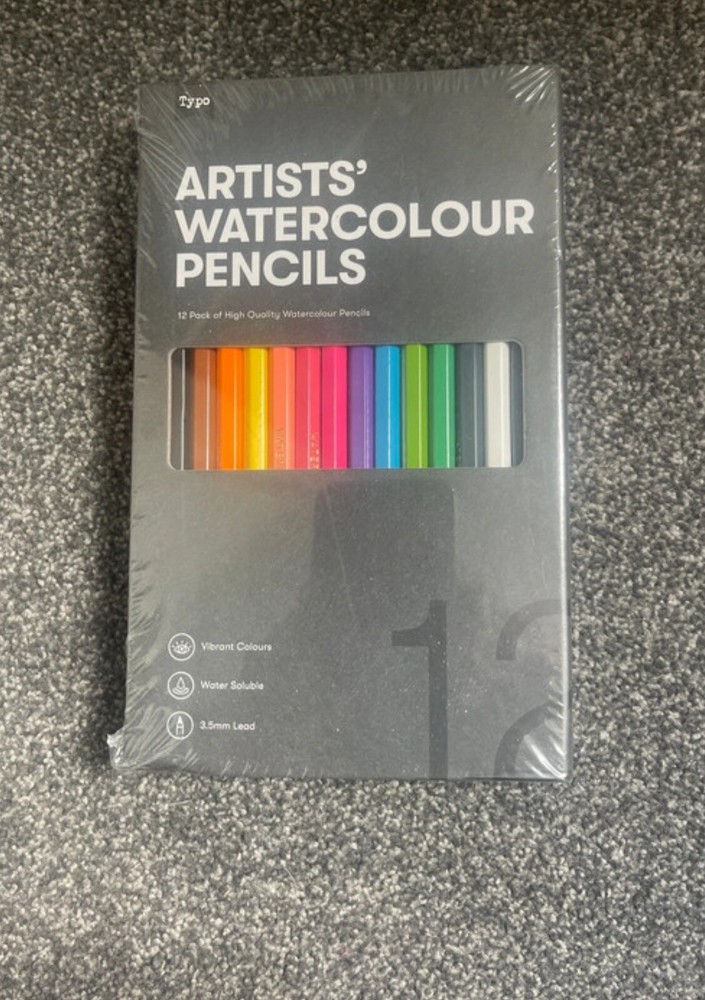 watercolour pencils set