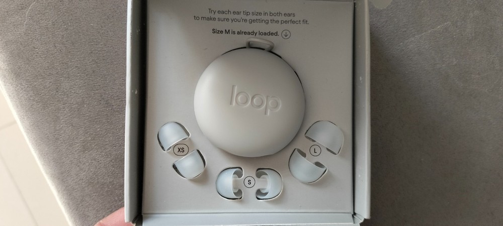 Loop Engage 2 Ear Plugs - Clear - Noise Reduction Rating 8. New/Open Box