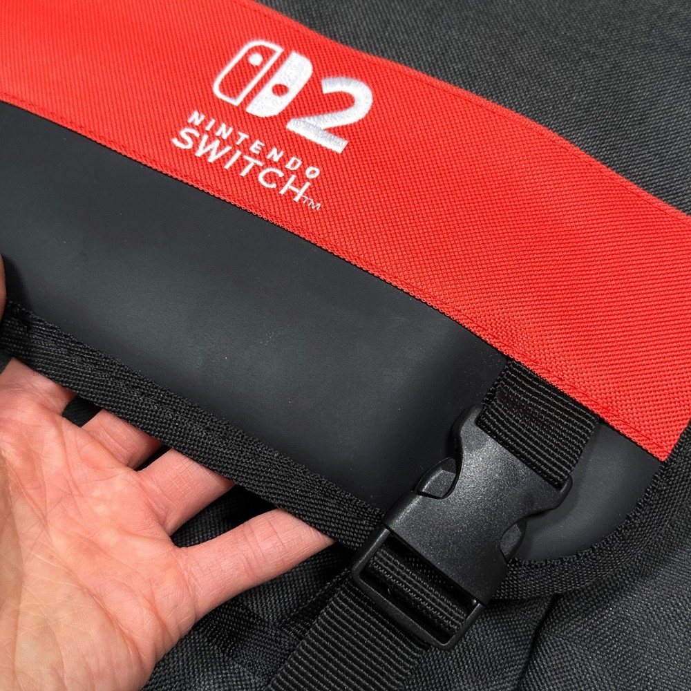 Nintendo Switch 2 Experience Event Exclusive Black Red Backpack
