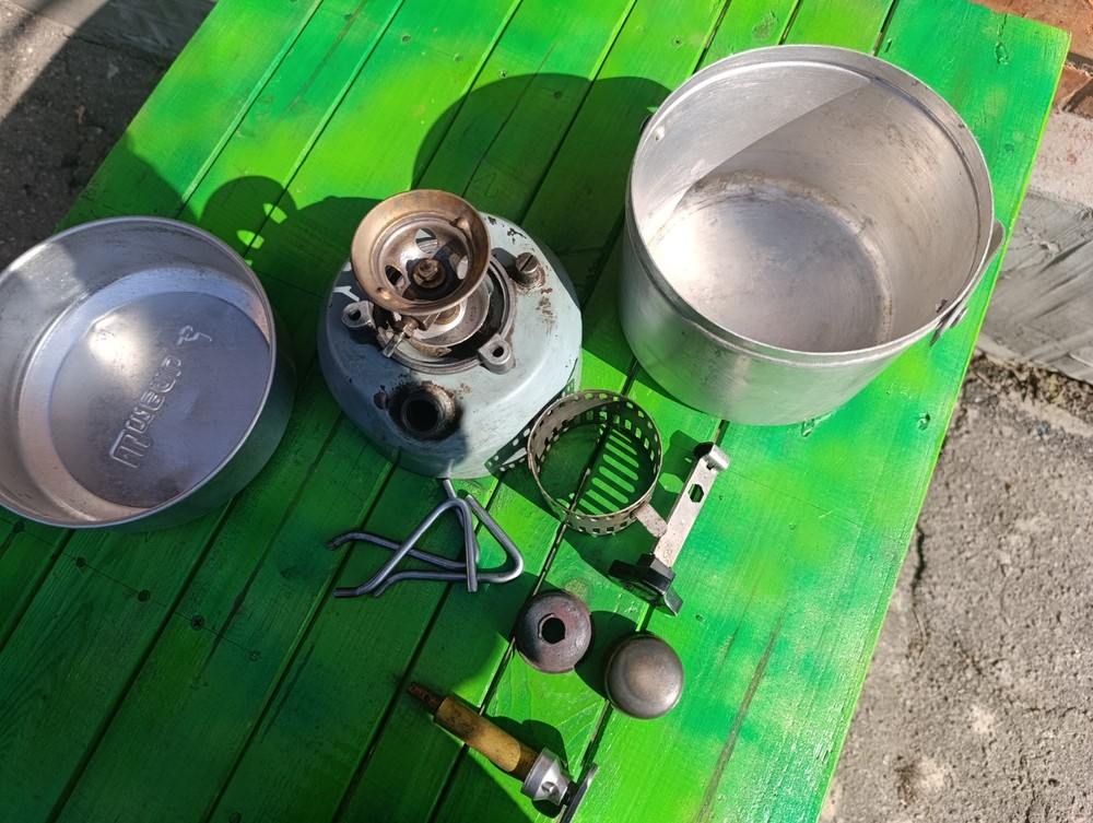 Soviet Gasoline Camping Stove Primus Shmel 4