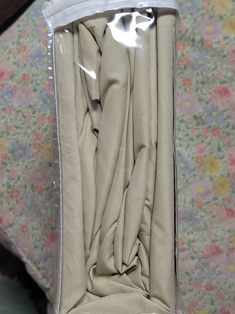 NWT CGK Unlimited Luxury Fitted Sheet Split King Beige
