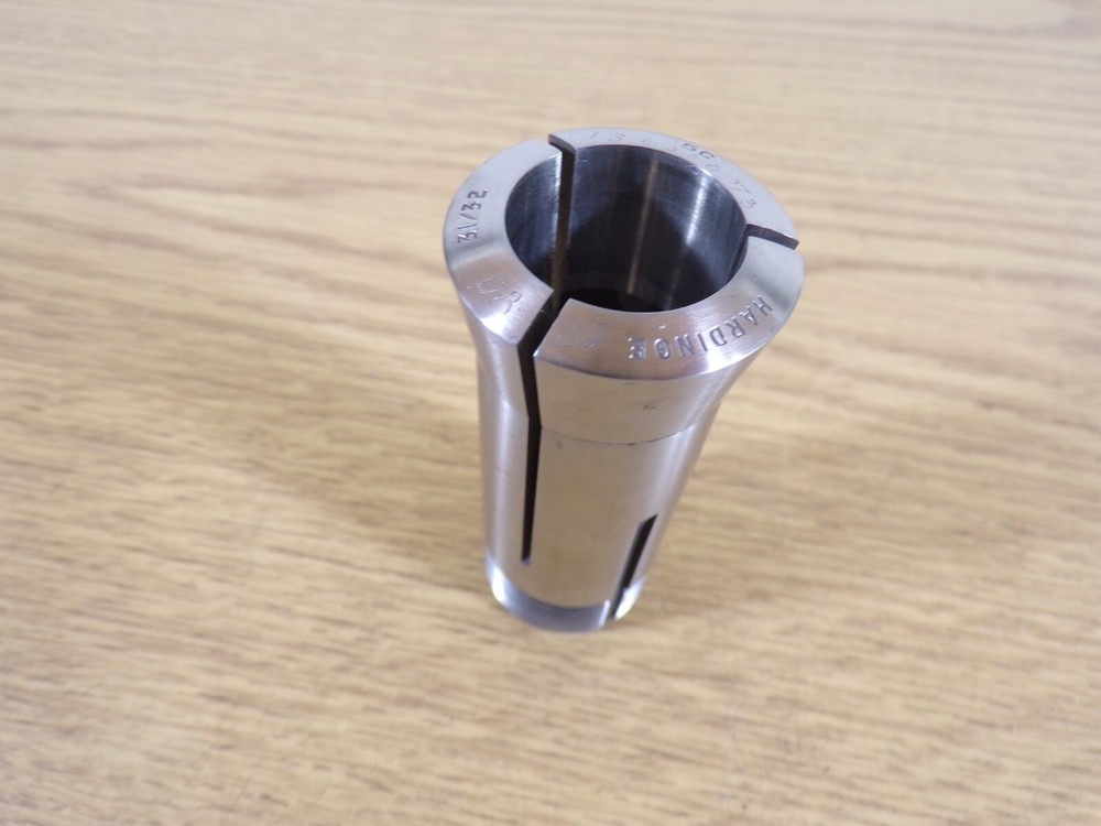 Hardinge 5C Round Smooth Collet, 31/32", Internal Thread