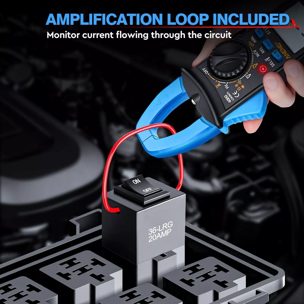 Relay Bypass Switch & Diagnostic Tester 9038A Tester Kit with Amp Loop 6-Pack