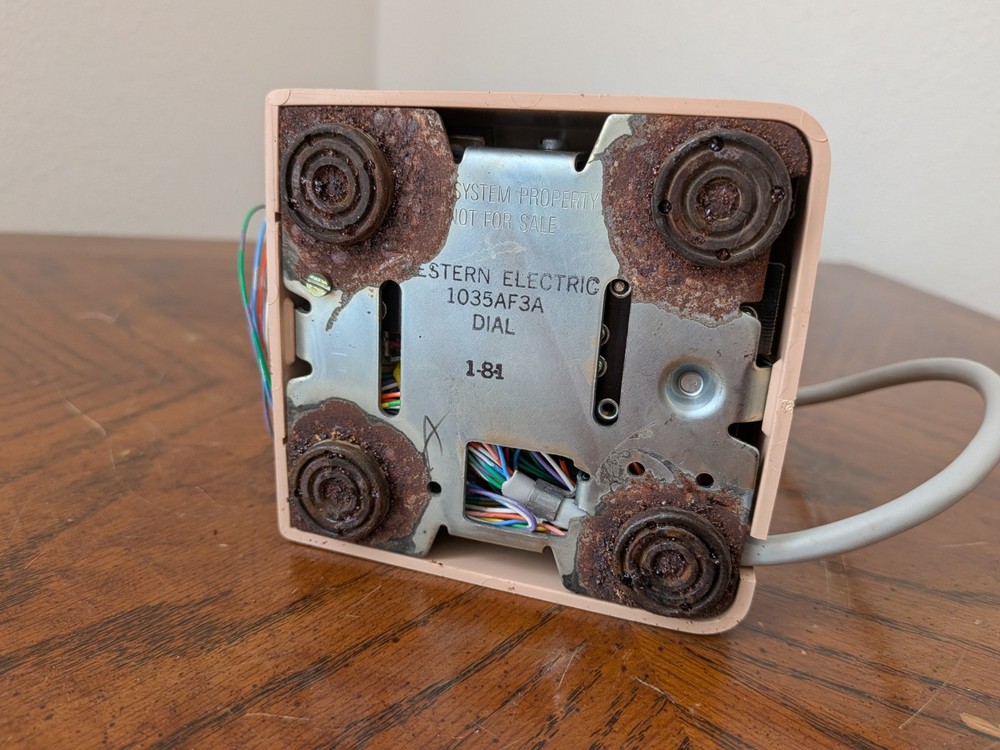 Western Electric 1035AF3A External Touch Tone Dialer