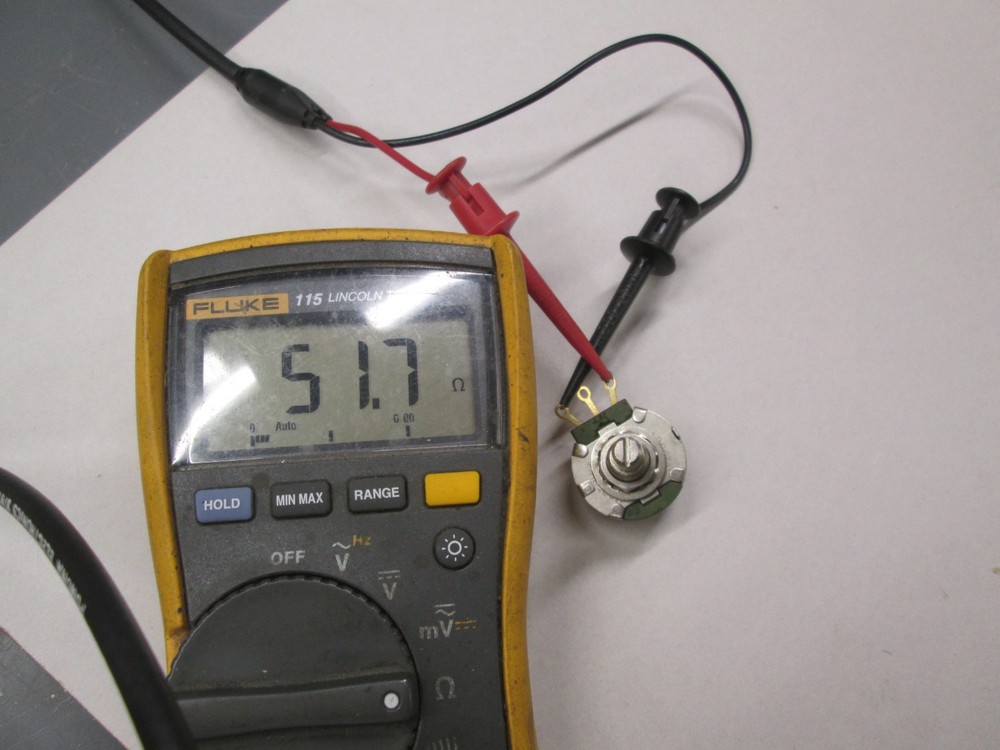Potentiometer 50 ohms