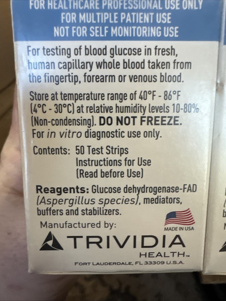 Pro Testing Strips 50 Count by True Metrix