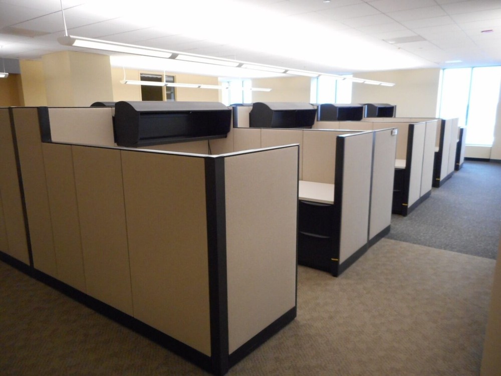 Haworth Premise 96x90 Used Cubicles