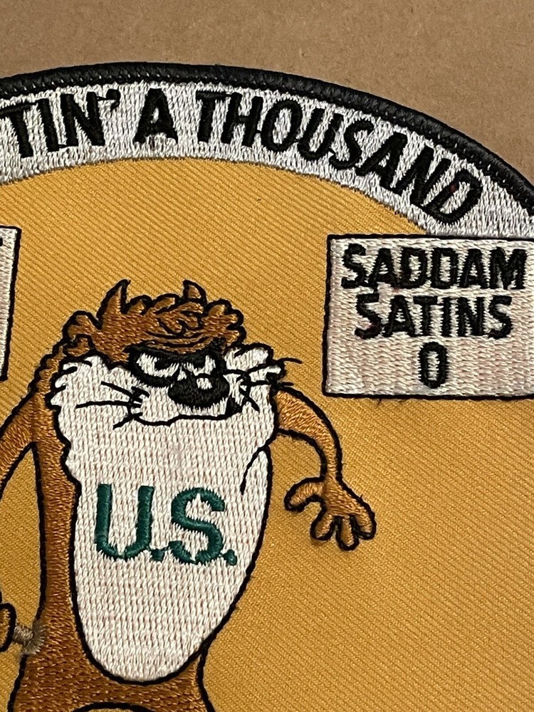 Operation Desert Storm Patch (Big) Battin A Thousand Desert Devils 1000 Saddam 0