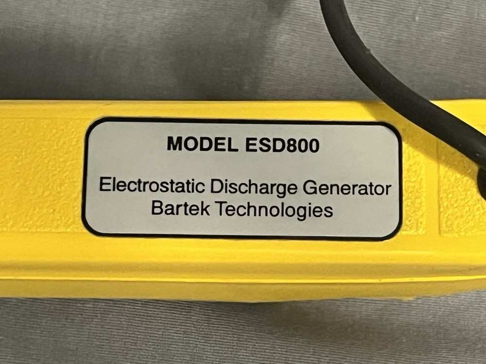 Bartek Technologies Electrostatic Discharge Safety Shorting Probe ESD-800 NEW