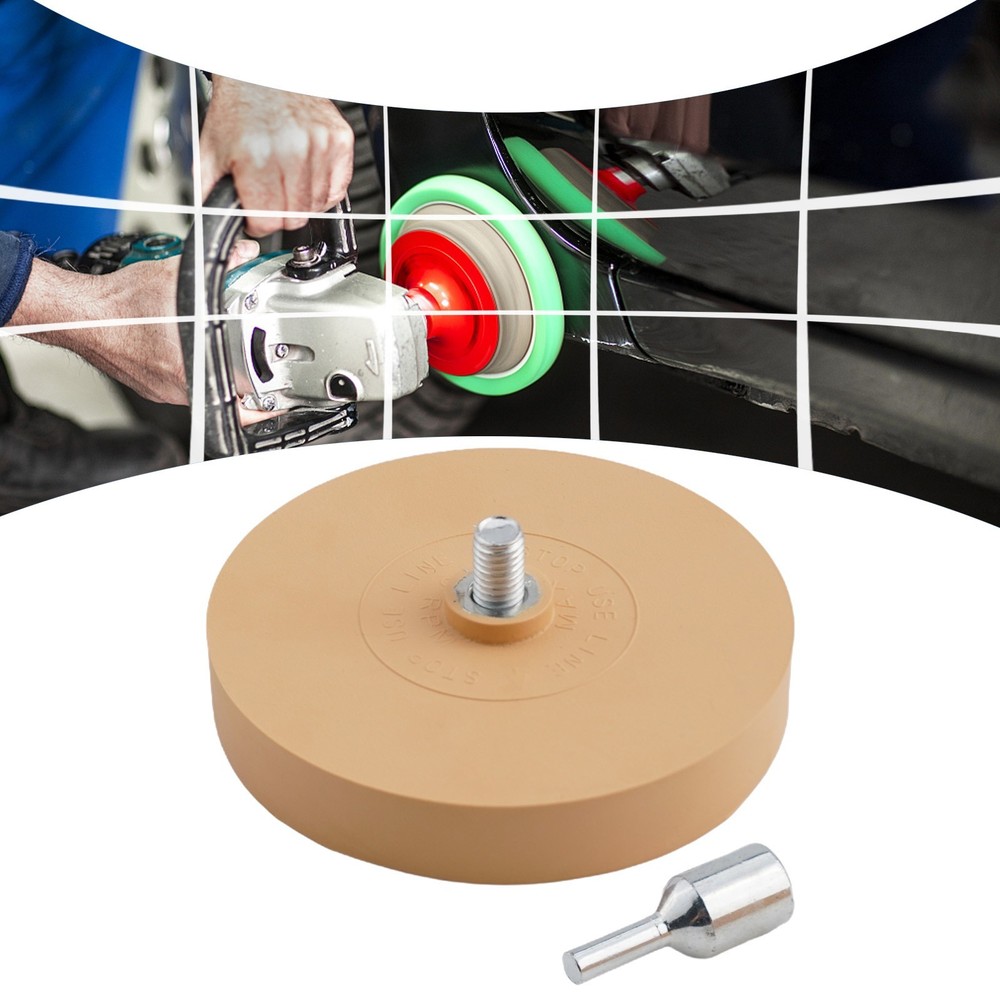 Powerful and Efficient Stripe Removal with Rubber Eraser Wheel LOW HEAT
