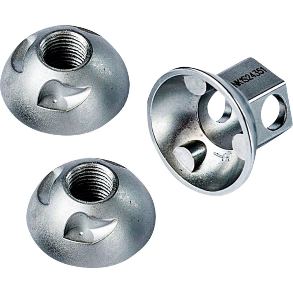 Pinhead Solid Axle Wheel Locks - 10mm - Pair 121