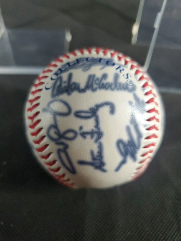 Team Autographed Randy Johnson Baseball Detailed Pics Boxed Auto Signed **