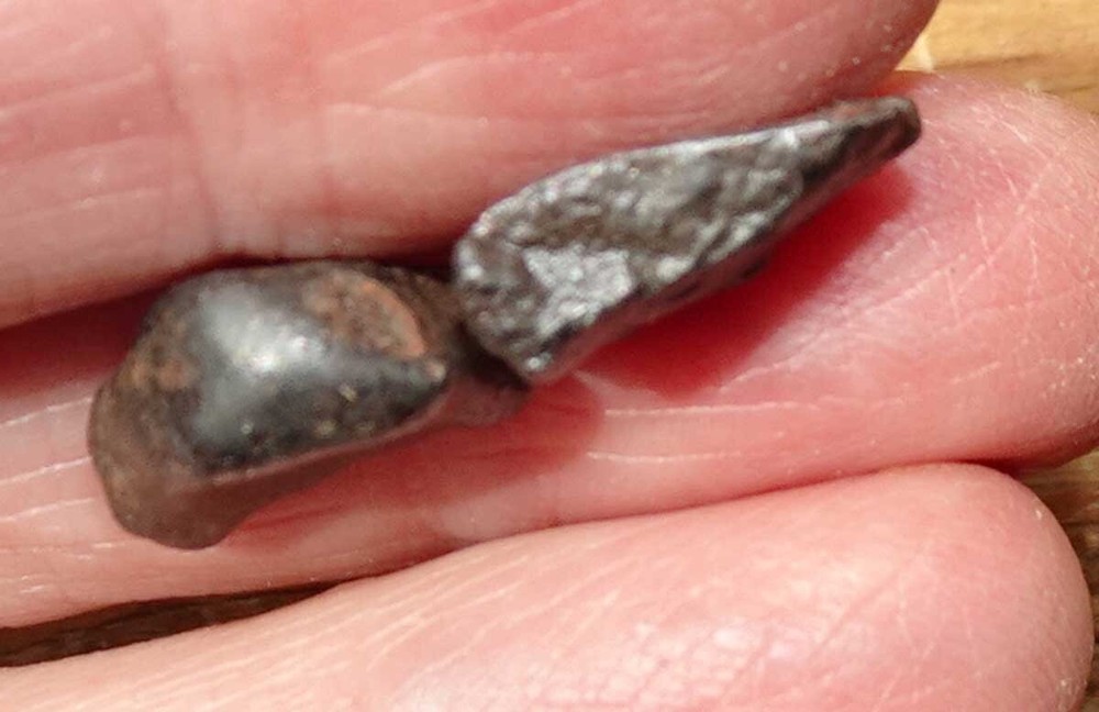 Sikhote-Alin Meteorite, 2 Small Specimens, Russia r72c