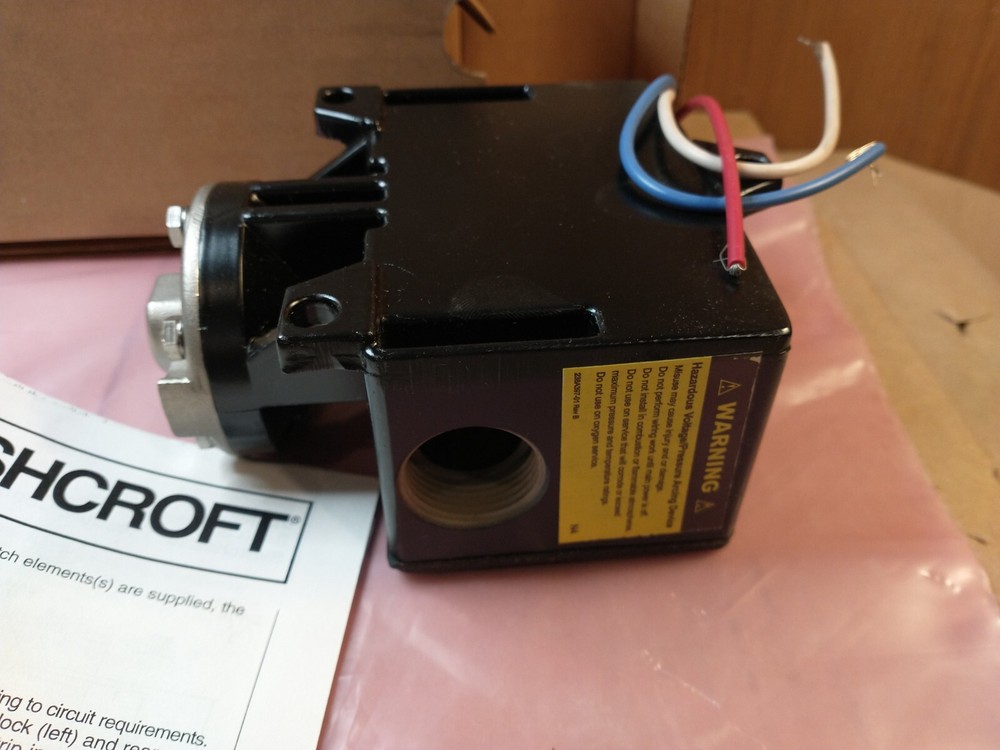 Ashcroft B431T XJK Pressure Switch - Fast Ship