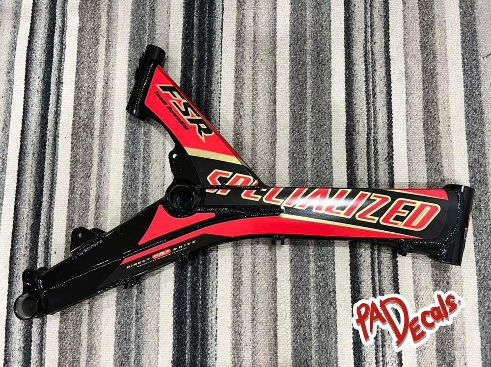 Specialized FSR team downhill sticker decals