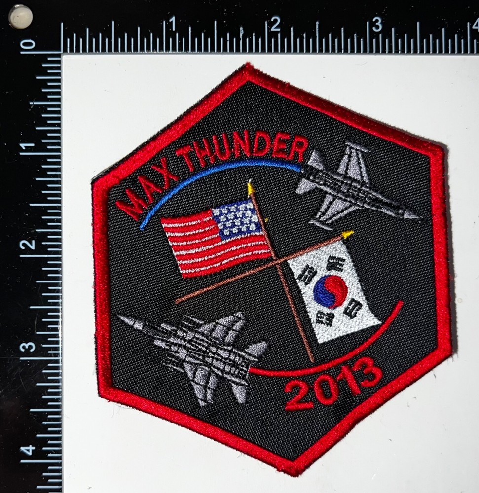 USAF 36th Fighter Squadron Max Thunder 2013 Korea Patch