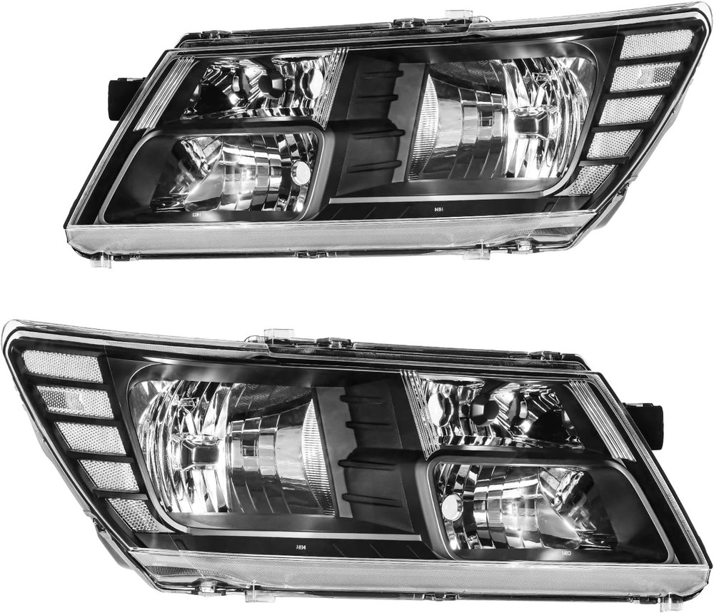 Torchtree Headlight for Journey 2009 2020 Black Housing