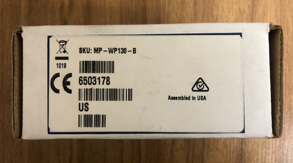 Crestron MP-WP130-B Media Presentation Wall Plate VGA