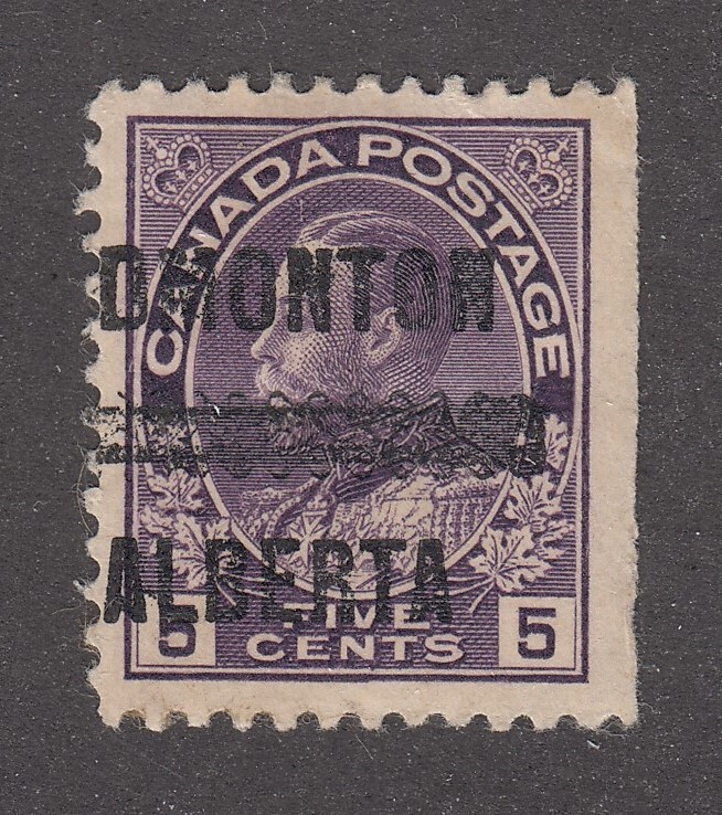 Canada Precancel "EDMONTON" 1-112