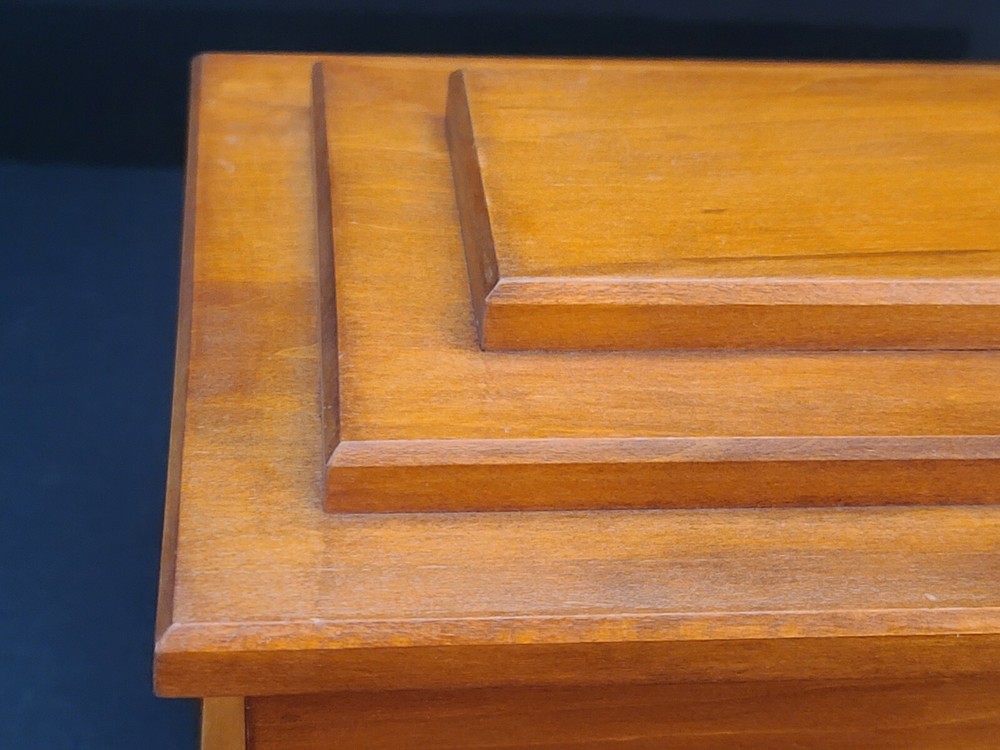 Decoative Wood Chest Box With Removable Lid