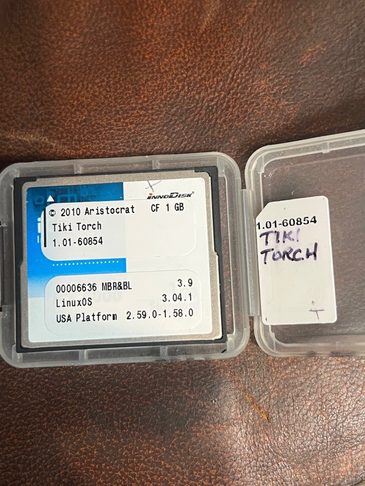 Aristocrat software game "Tiki Torch"  MK7 platform