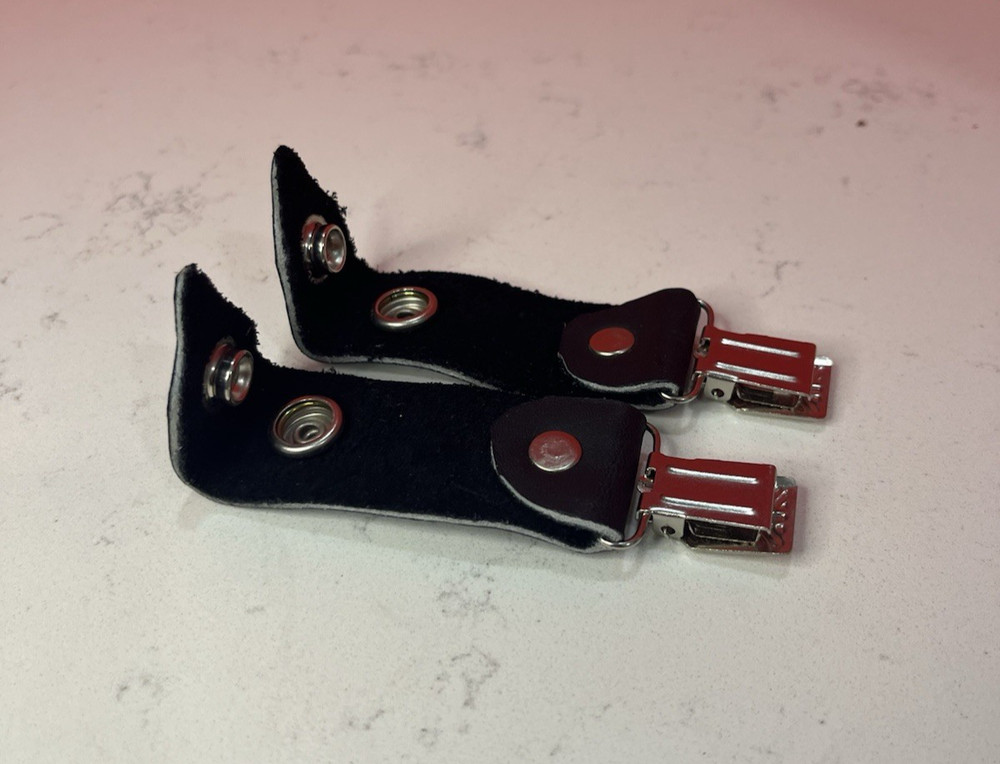 Buffalo Nickle Leather Biker Bootstraps