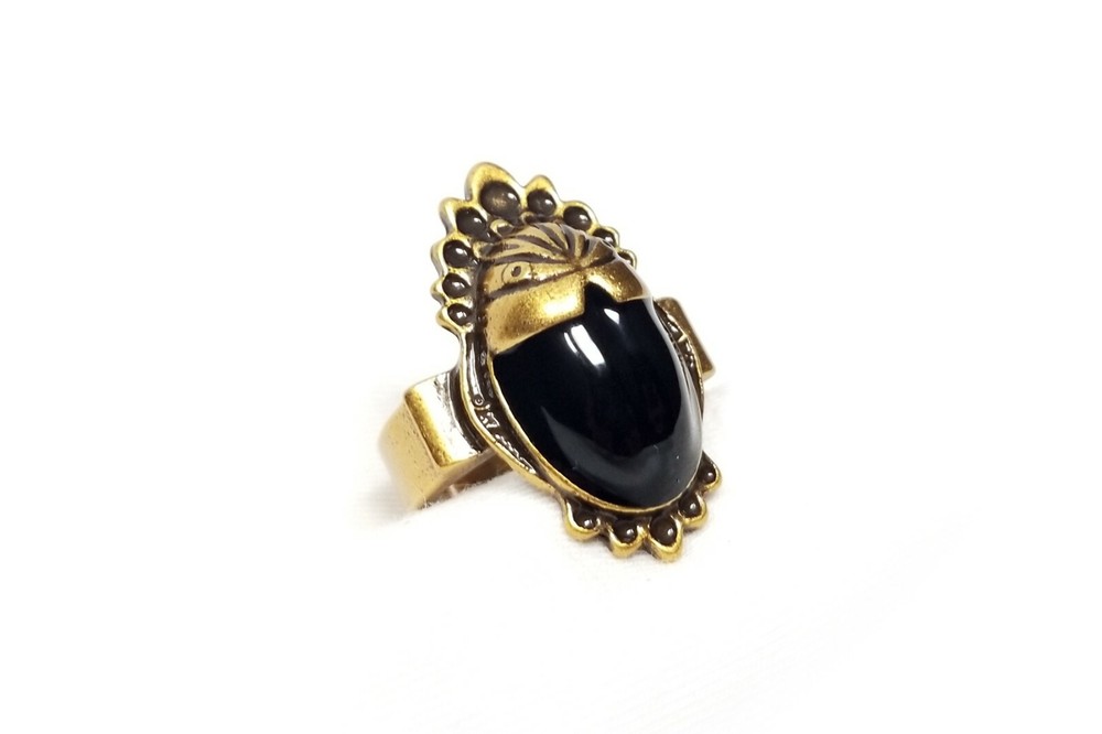Boris Karloff Mummy Scarab Ring Replica