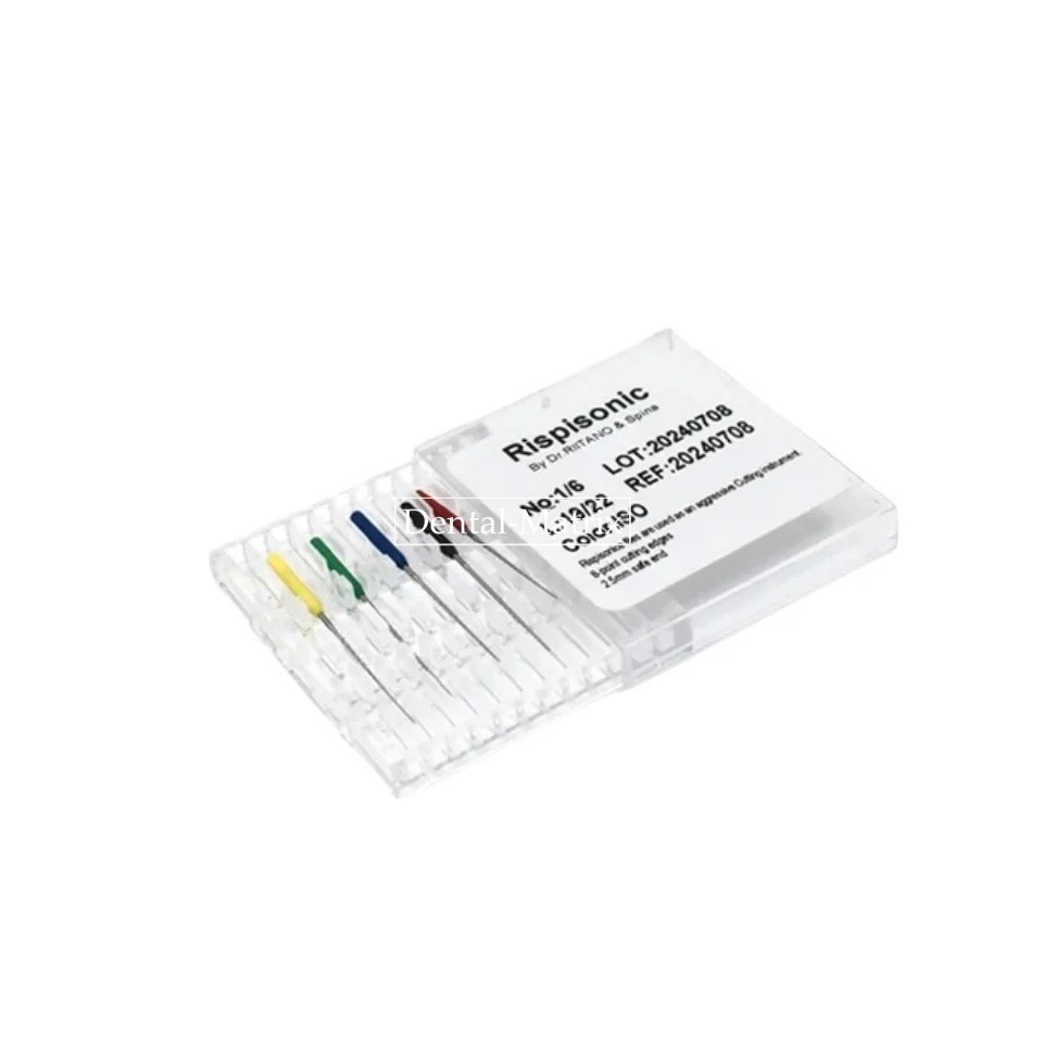 6* Air Driven Sonic Endo System Handpiece Rispisonic Files fit Micro Mega MM1500